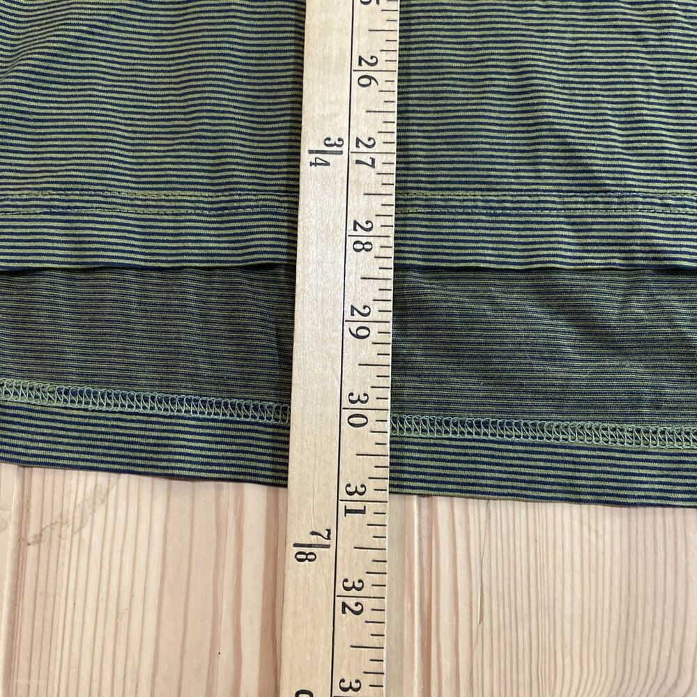 Descente 65/2 Double Mercerized Cotton Castle Pines Golf Club Polo Large Striped - Picture 6 of 9